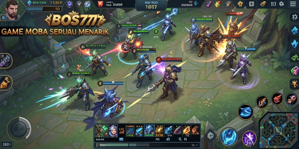 Gameplay seru dan intens dalam BOS777.