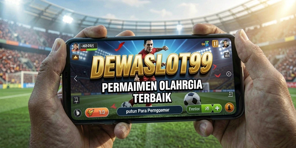 Tangkapan layar utama DEWASLOT99 menunjukkan aksi seru dalam permainan olahraga.