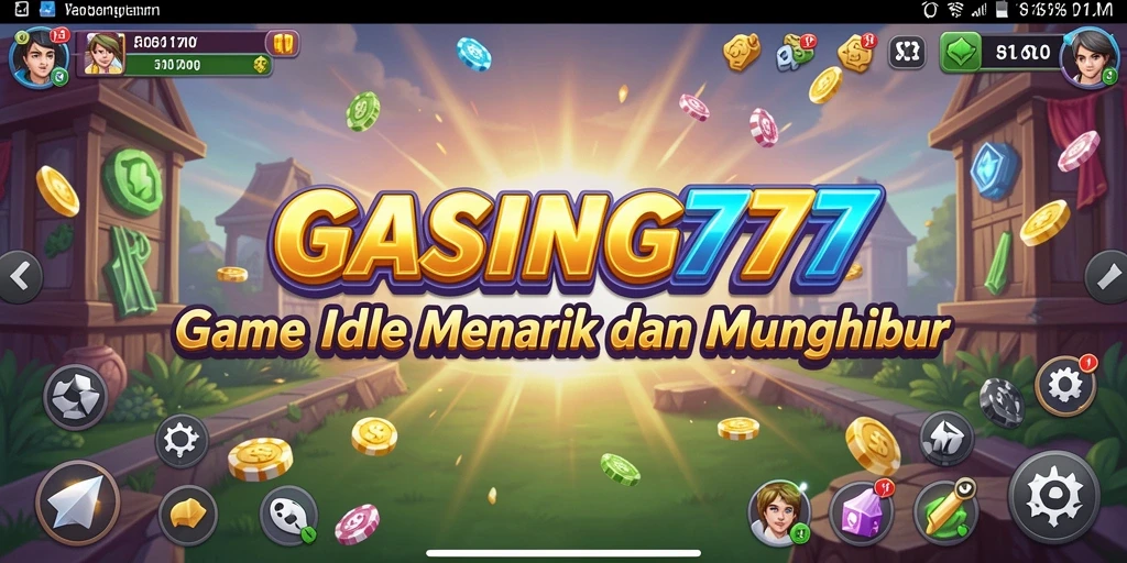 Tangkapan layar GASING777 menampilkan momen seru dalam gameplay Idle.
