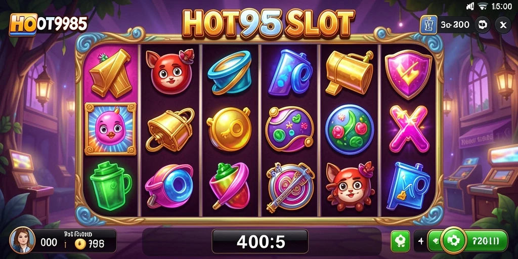 Tampilan gameplay HOT985 yang menyenangkan dan menarik.