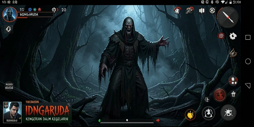 Screenshot menampilkan gameplay menegangkan di <strong>IDNGARUDA</strong>.