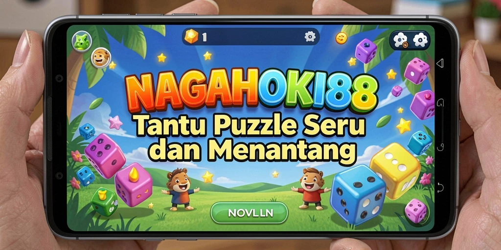 Tampilan utama gameplay NAGAHOKI88 dengan teka-teki yang menantang.