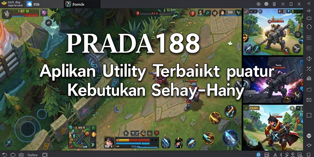 Tampilan antarmuka pengguna PRADA188 yang sederhana dan efisien.
