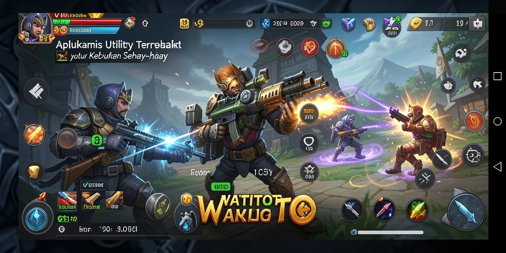 Tampilan antarmuka <strong>WATITOTO</strong> yang sederhana dan fungsional.